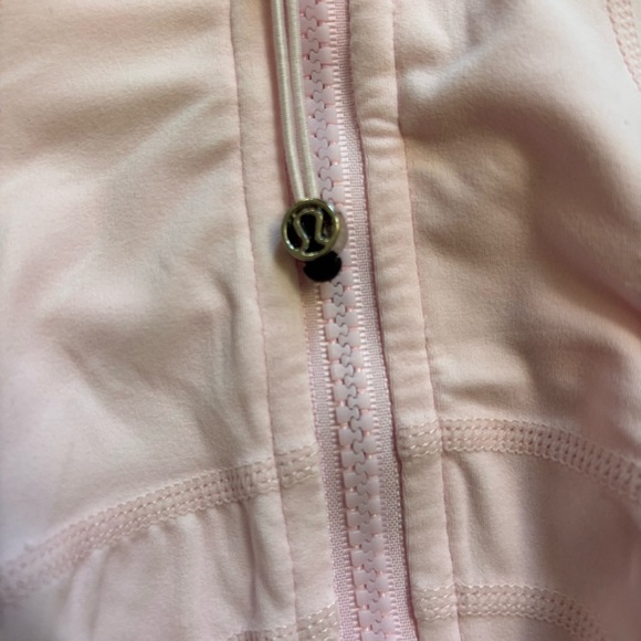 Light Pink Zip-Up Jacket - Picture 5 of 6